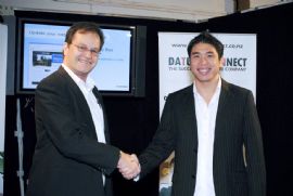 Danny welcoming Wayne to Datum Connect