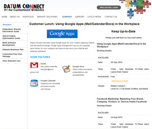 Datum Connect - Seminars Example